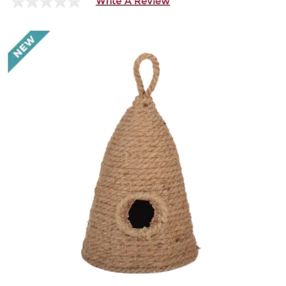 Ashland 9.6" Hemp Rope Beehive Decoration NWOT